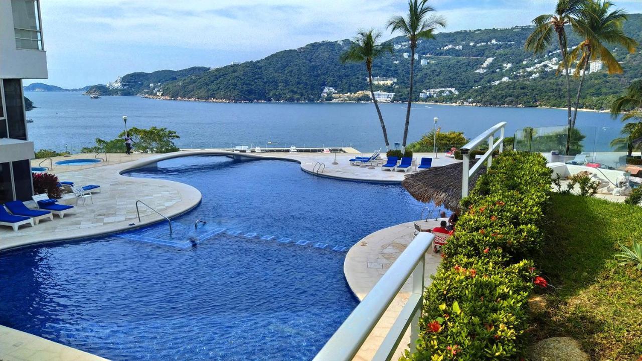 Апартаменти Departamento Con Preciosa Vista Al Mar En Acapulco Diamante Екстер'єр фото